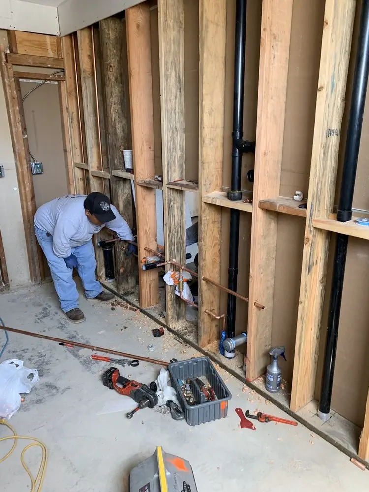 Commercial rough-in plumbing for Gas Line Repair in Robbinsdale